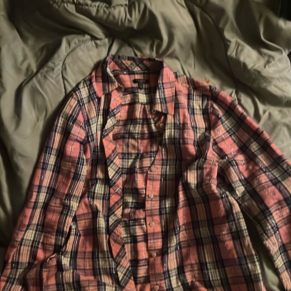 Talbot Small Pink Plaid Top - Picture 2 of 3